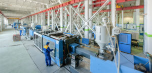 bulk bag filler plastics line of equipment