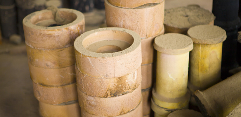 an assortment of piping and fixings