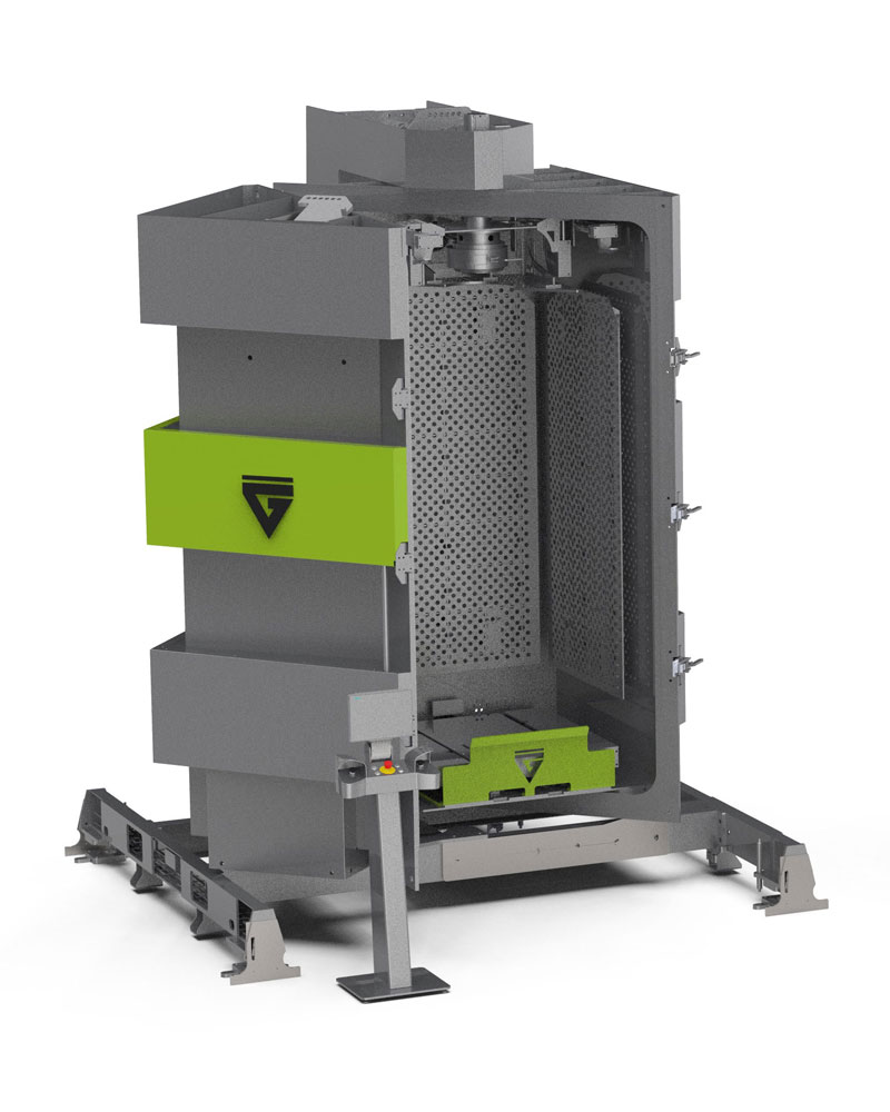 Bulk bag filler VeloVac XL on white