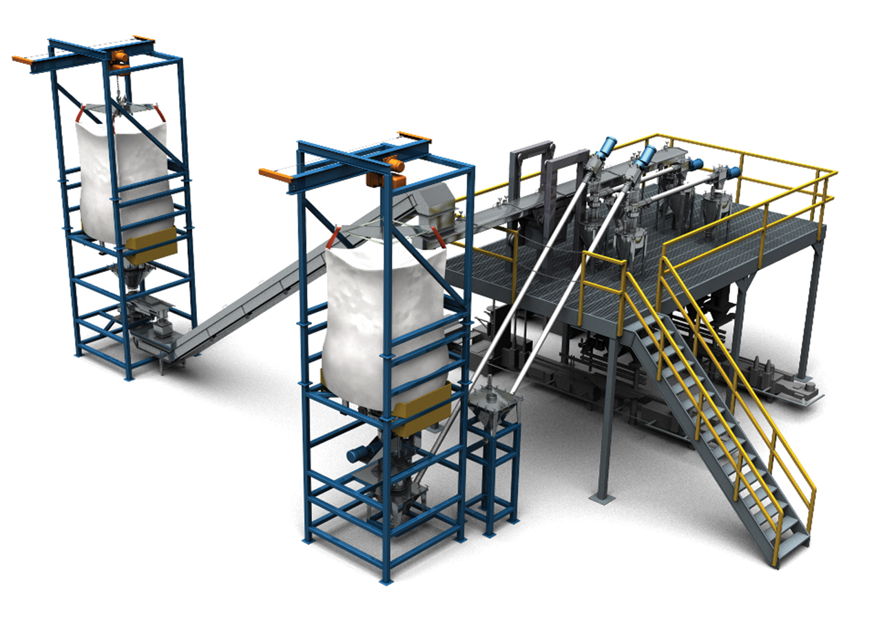 Rendering of Hapman System Breakfast Food Packaging Line